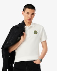 Classic Fit Petit Piqué Badge Polo Shirt