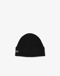 Rib Knit Wool Beanie