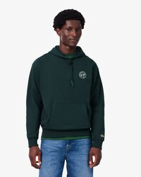 Fleece Badge Hoodie