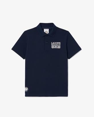 Roland-Garros Edition Petit Piqu&eacute; Polo Shirt