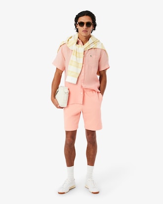 Regular Fit Fleece Shorts