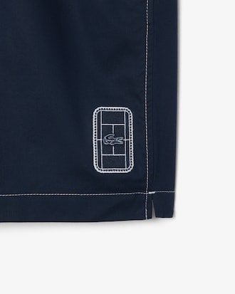 Relaxed Fit Cotton Twill Shorts