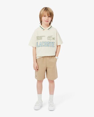 Stretch Cotton Gabardine Shorts