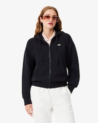 Zipped Piqu&eacute; Hoodie