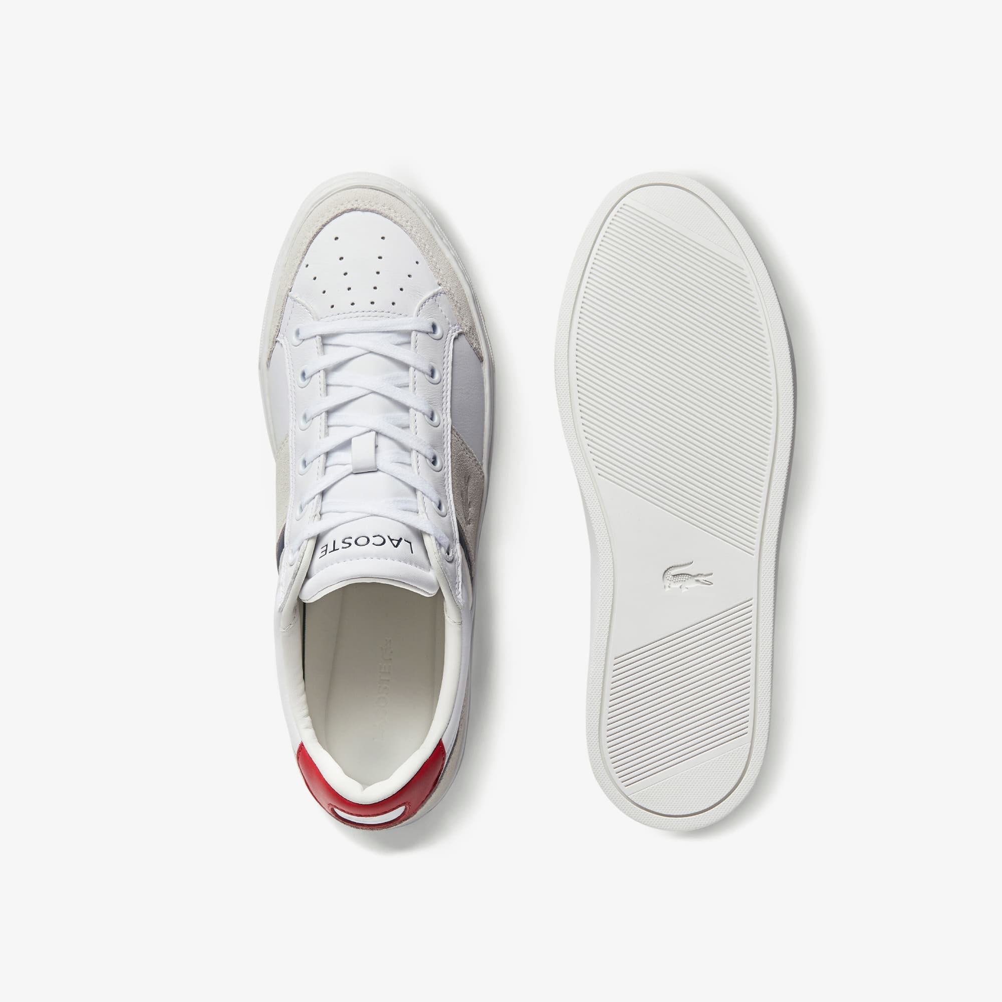 lacoste courtline trainers