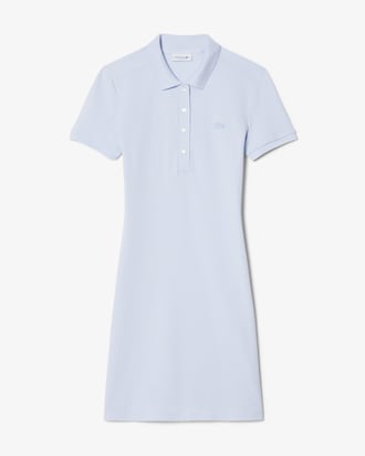 Slim Fit Stretch Piqu&eacute; Polo Dress