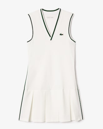 Piqué Tennis Dress with Removable Liner