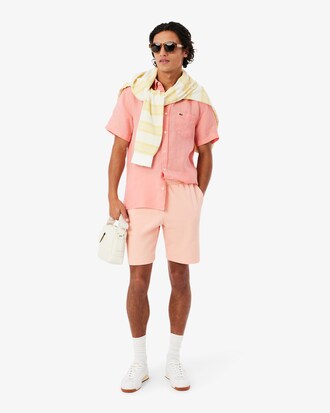 Short Sleeved Linen Shirt