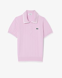 Short Sleeved Polo Collar Golf Sweater