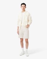Straight Fit Denim Bermuda Shorts
