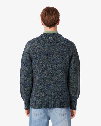 Mercerised Knit Intarsia Crocodile Sweater