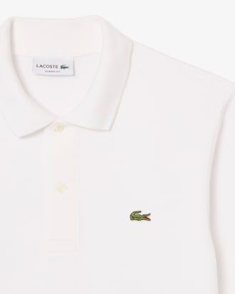 Classic Fit Long Sleeved L.12.12 Polo Shirt