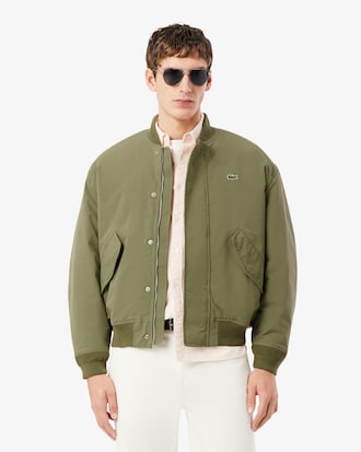 Water-Repellent Taffeta Bomber