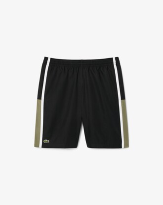 Lightweight Colour-Block Stripe Tennis Shorts