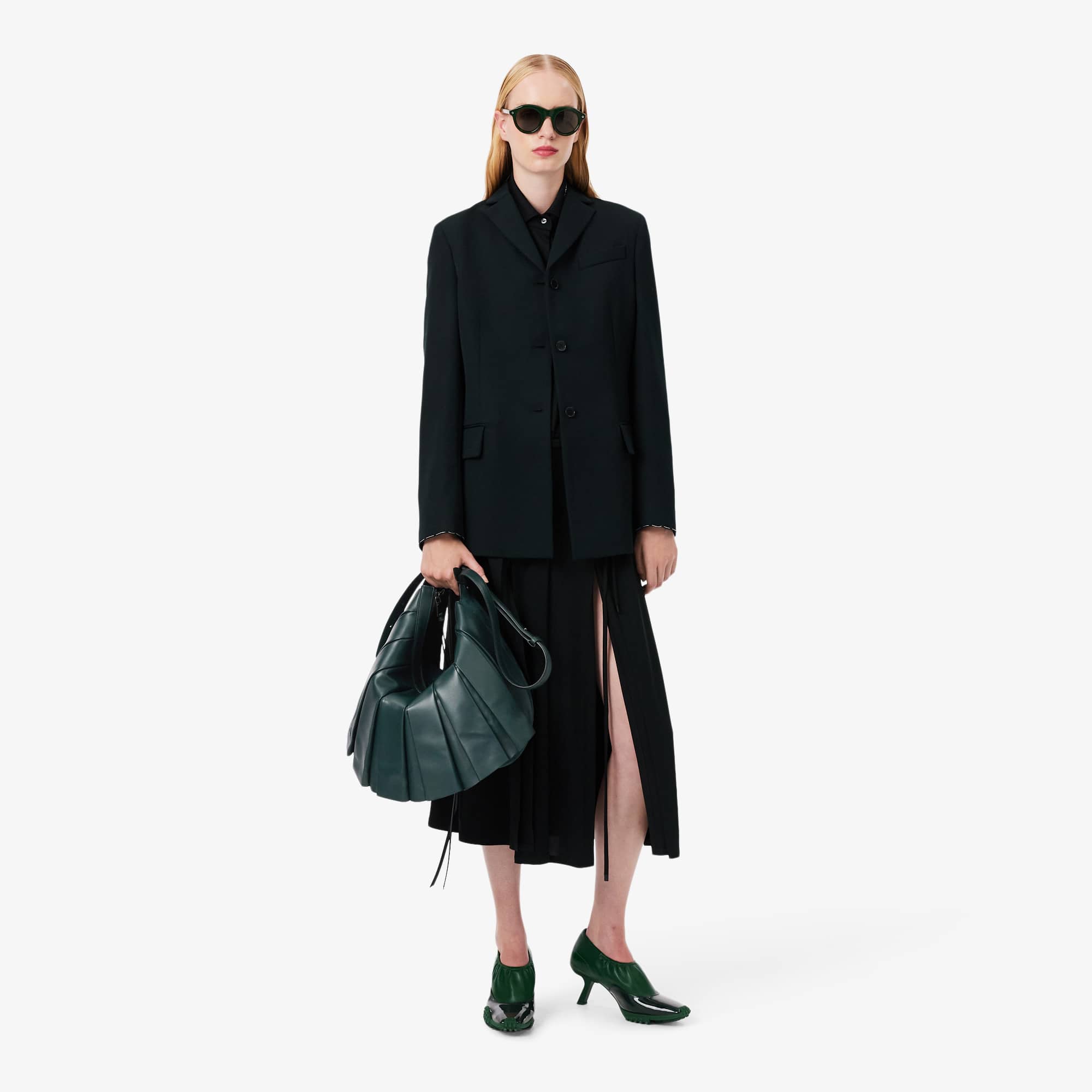 Runway XL Lenglen Suede Leather Hobo Bag - Women's Cross Body Bags