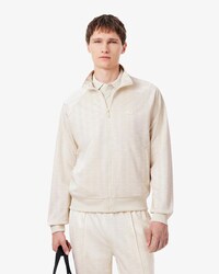 Monogram Jacquard Zipped Jacket