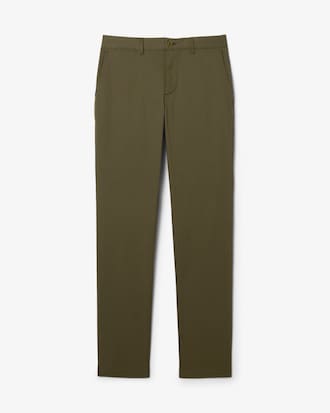 Slim Fit Stretch Cotton Chino Pants