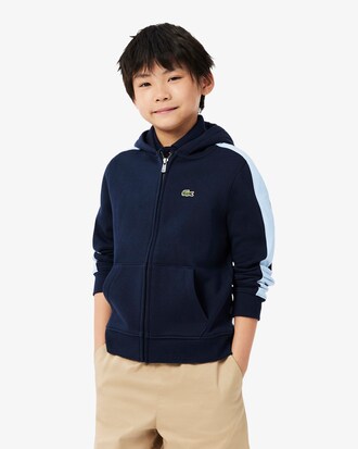 Zipped Fleece Hoodie