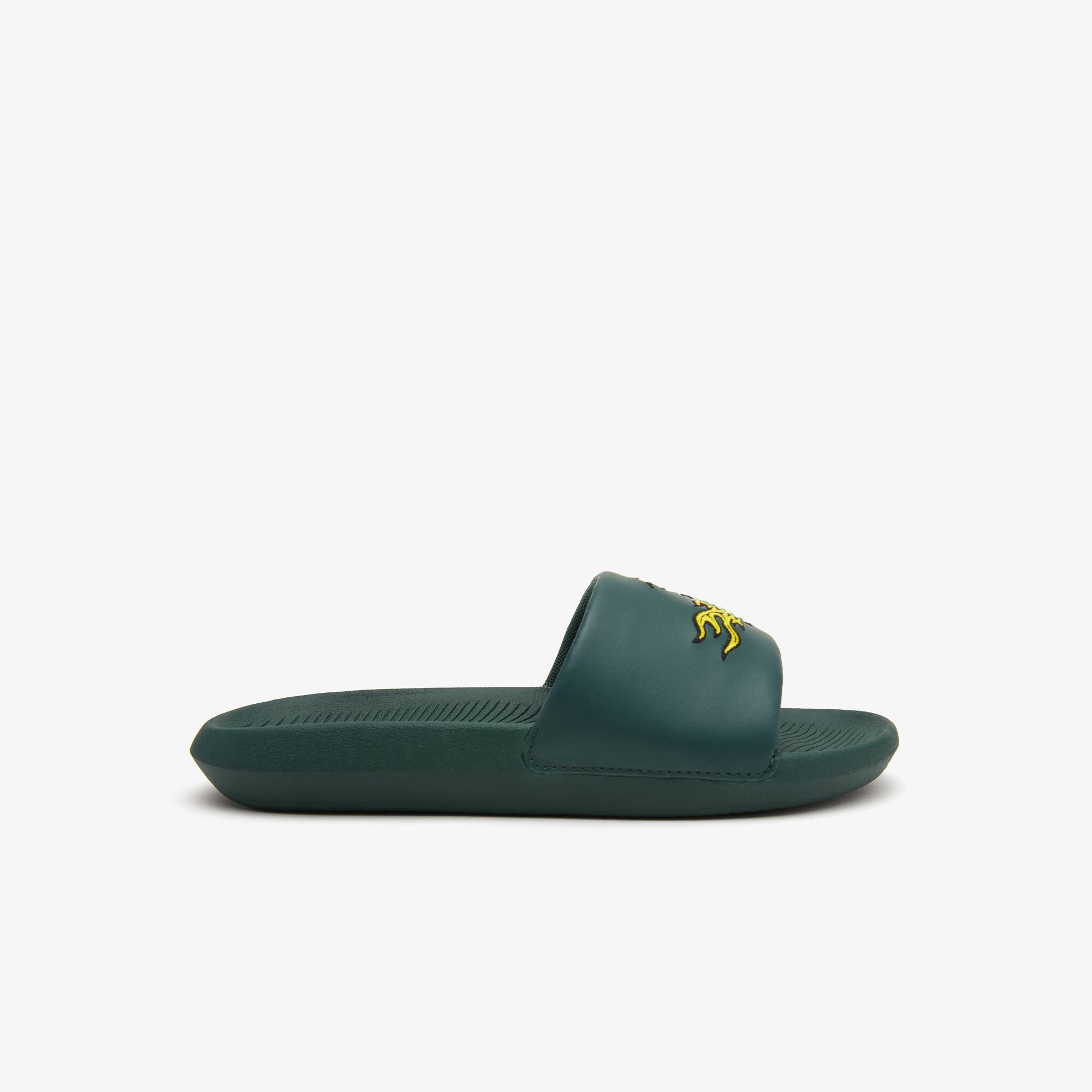 Men's Lacoste Croco Synthetic Slides 