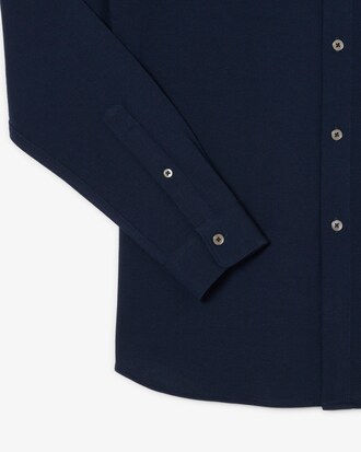 Slim Fit Cotton Piqu&eacute; Shirt