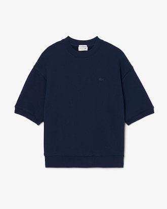 Relaxed Fit Short Sleeved Sweatshirt