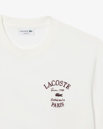 Embroidery Accent Cotton Jersey T-shirt