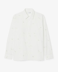 Relaxed Fit Embroidered Cotton Shirt