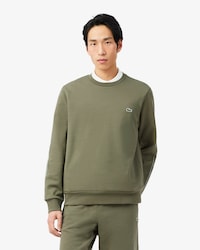 Stripe Band Fleece Sweatshirt