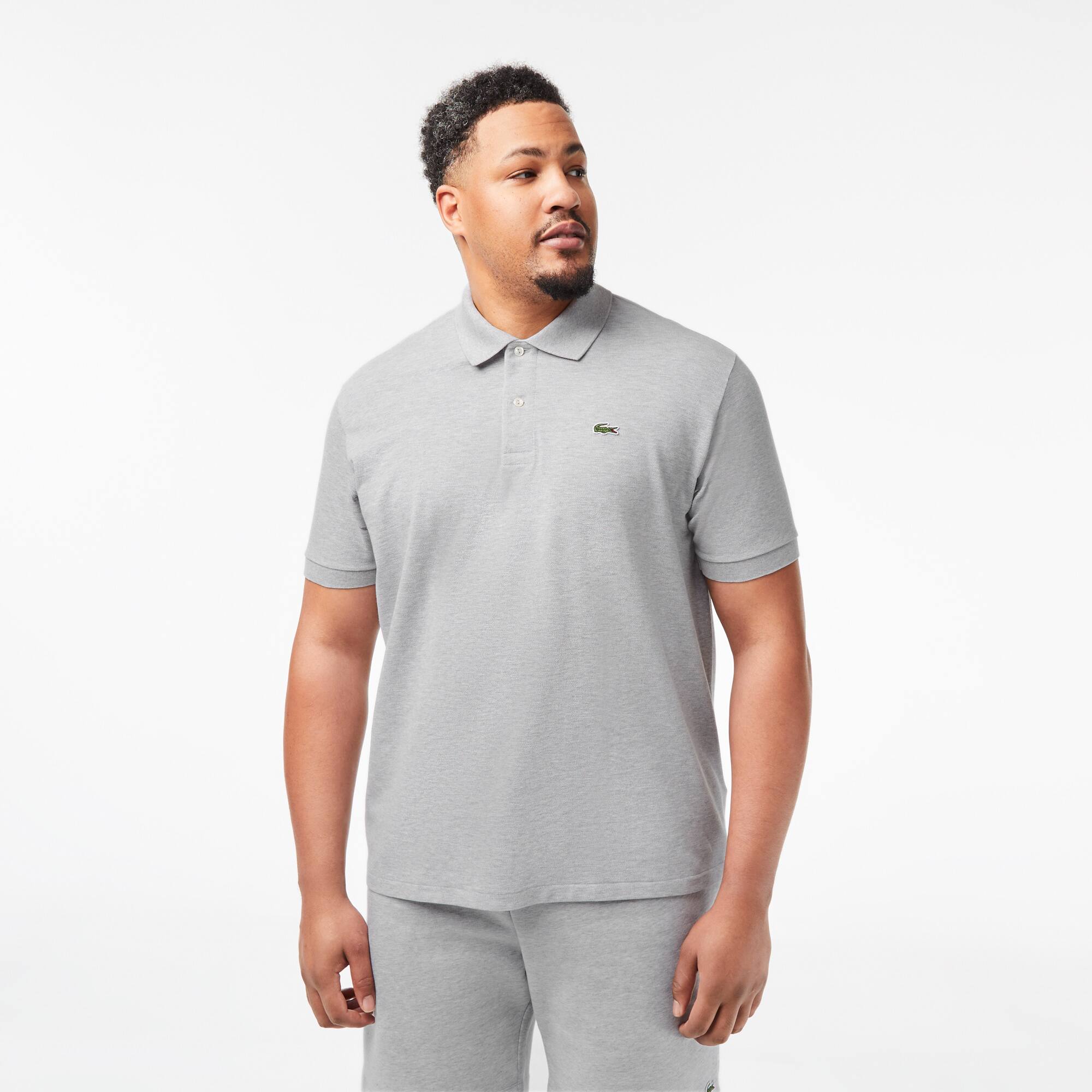Tシャツ・カットソー LACOSTE SS25 CLASSIC POLO (L1264 CCA) Lacoste Mens Classic Fit Heathered Short Sleeve Polo Shirt
