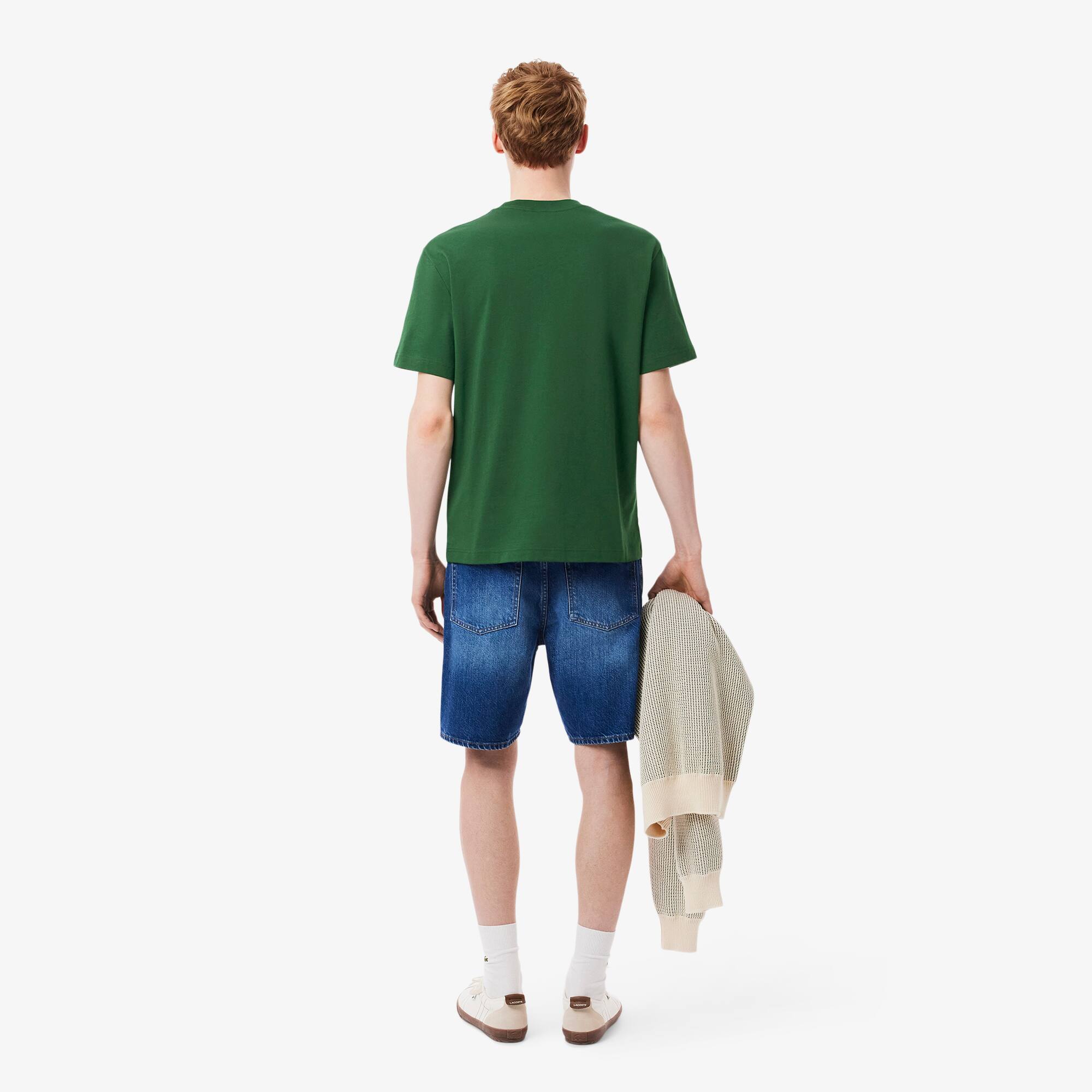 Cotton T-shirt with Breast Pocket - Men's t-shirts - New In