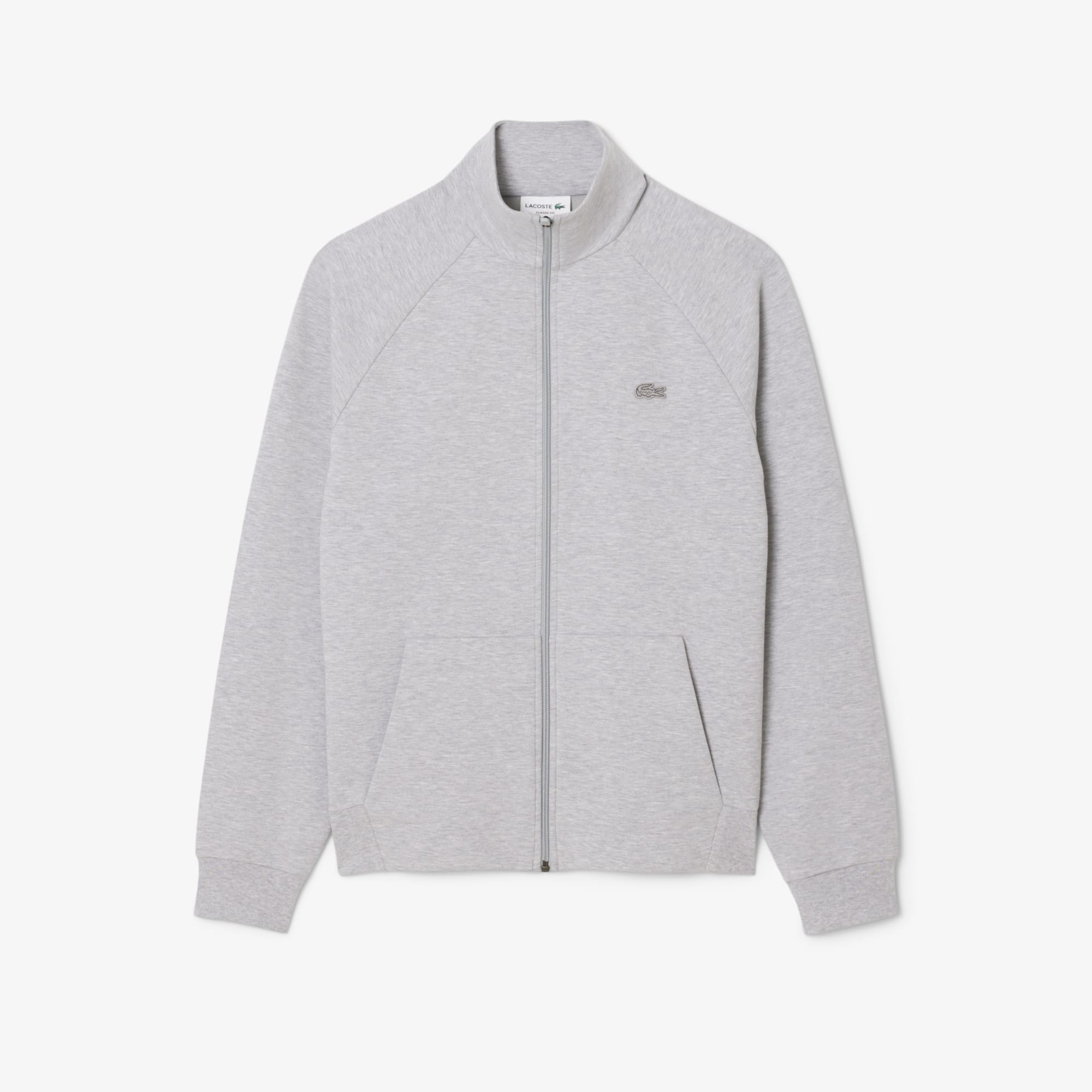 Double Face Jersey Zipped Sweatshirt - Men's Sweatshirts - New In