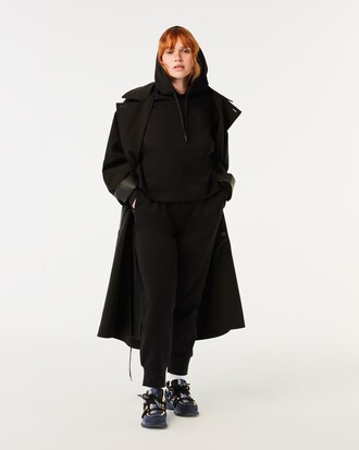 Short Cut Cotton Hoodie