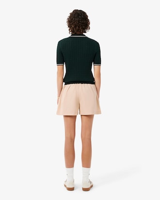 Oversized Taffeta Shorts