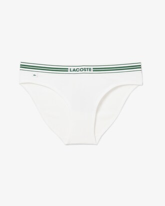 Contrast Waist Stretch Cotton Briefs