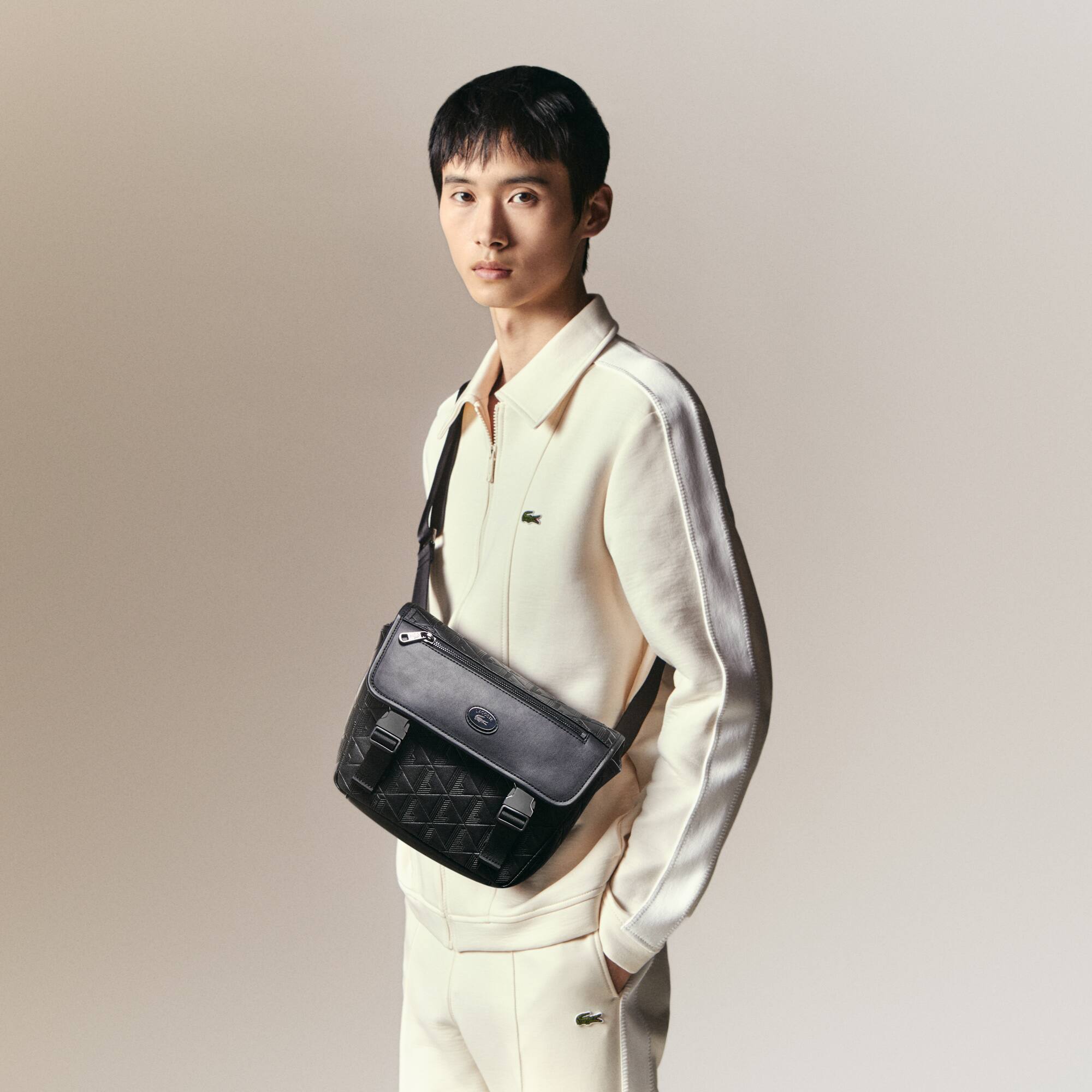 バッグ Lacoste Nomogram Small Messenger Bag Lacoste] Nomogram Small Messenger Bag NH4655MR White | eBay