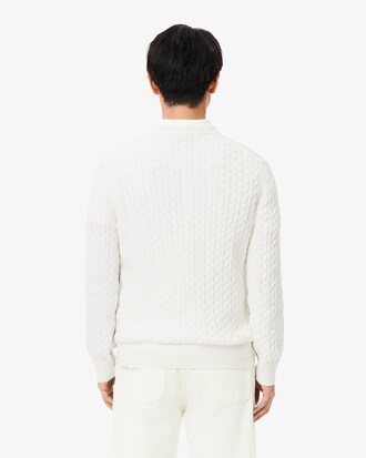 Cable Knit Cotton Sweater