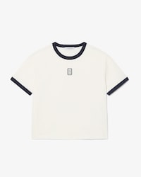 Embroidered Badge Jersey T-shirt