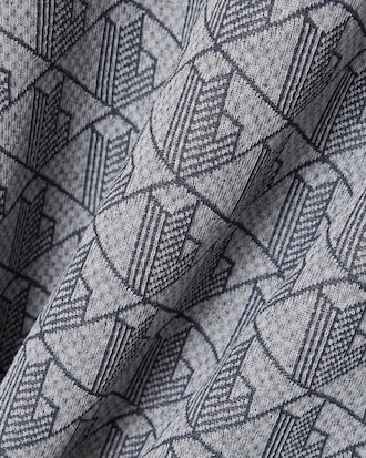 Classic Fit Monogram Jacquard Polo Shirt