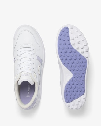 Women's T-Clip Golf Leather Golf Shoes