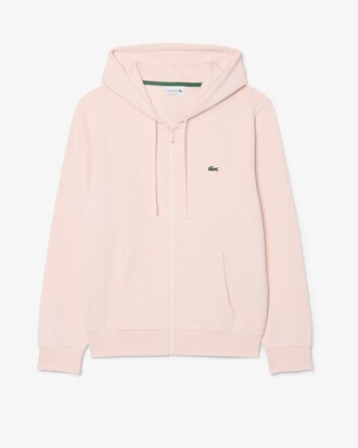 Classic Fit Zipped Fleece Sweatshirt