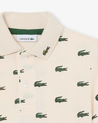 Printed Petit Piqué Polo Shirt