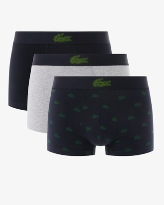 3-Pack Crocodile Print Trunks