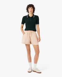 Oversized Taffeta Shorts