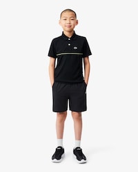 Colorblock Diamond Taffeta Sport Shorts