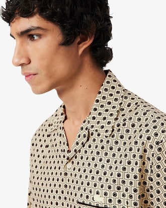 Relaxed Fit Short Sleeved Shirt