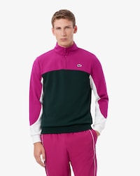 Sport Quarter Zip Colour-Block Sweatshirt