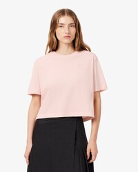 Shield Embroidery Petit Piqu&eacute; T-shirt