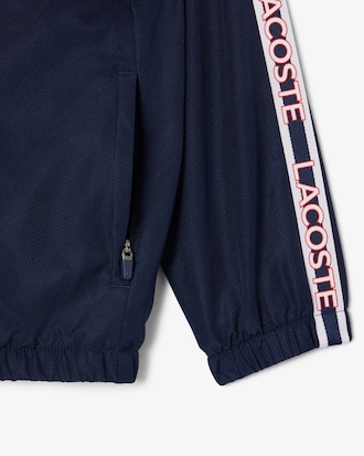 Lightweight Diamond Taffeta Tennis Tracksuit