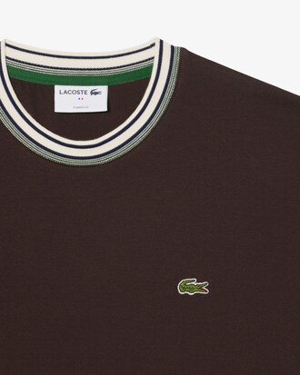 French Made Stripe Neck T-shirt