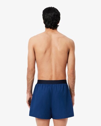 3-Pack Plain and Print Cotton Boxers